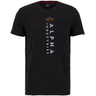 Alpha Industries T-Shirt »Alpha Industries Men - T-Shirts Relaxed Print T«, schwarz