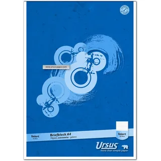Staufen Ursus, Heft - Block, Briefblock A4, liniert