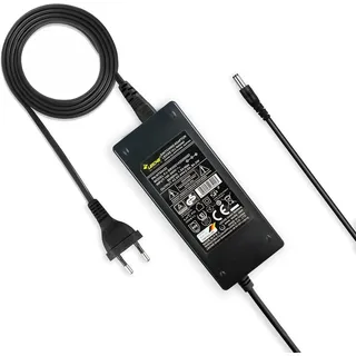 Leicke Charger for E-Scooter 42 V / 36 V 2 A 84 W with Round Plug Battery Power Supply for E-Scooters, Electric Bicycles Identical D-Power Charger for Scooter, E-Bike SachsenRAD 5.5 mm x 2.1 mm TÜV