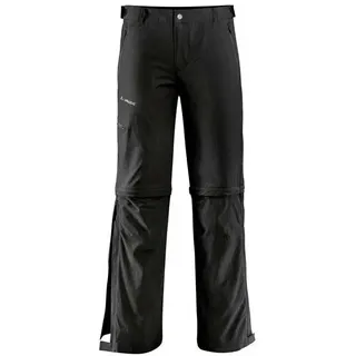 Vaude Farley Stretch Zip Ii Regular Hosen - Black - 48