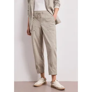 STREET ONE Schlupfhose Barrel Leg Clay Sand 38