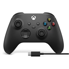 Bild von Xbox Wireless Controller carbon black inkl. USB-C Kabel