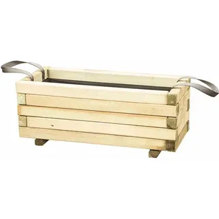 Siena Garden Taunus Pflanzkasten 110 x 50 x 50 cm Beige/Braun
