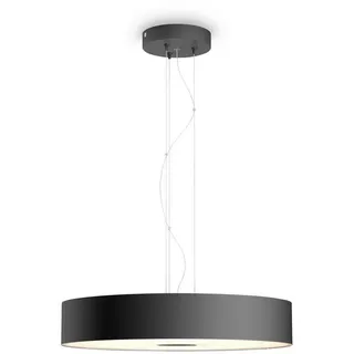 Philips HUE Led-Hängeleuchte , Schwarz , Glas , 12 cm , Smartphone-Steuerung , Lampen & Leuchten, Innenbeleuchtung, Smart-Home-Lampen, Smart Home Hängeleuchten