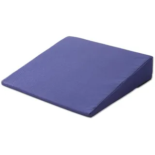 Eloneo Keilkissen 38cm klimaregulierender Stoff, abnehmbarer Bezug Kissen 1 St blau