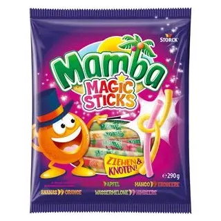 Mamba® Magic Sticks Kaubonbons 26 St./ 290,0 g