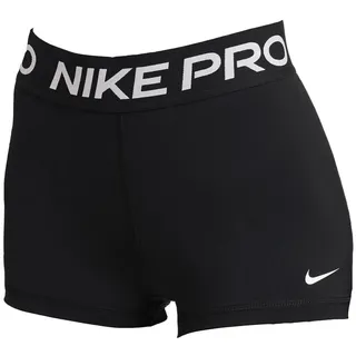 Nike Pro 3 Inch Tights Shorts Damen 010 black/white XXS