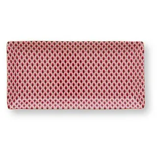 PIP STUDIO Flower Festival Oriental Geschenkset rund dark pink 6tlg - Rosa