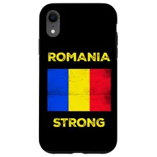 Hülle für iPhone XR Rumänien Stark, Flagge Rumäniens, Land Rumänien, Rumänien