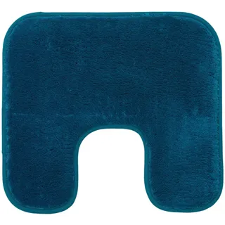 Badematte GÖZZE "Rio Premium", blau (petrol), H:18mm, Polyester, Badematten, Badematte, Badteppich, Uni Farben, waschbar, rechteckig & rund erhältlich