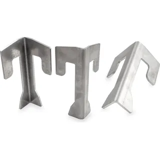 Ibex Feuerplatte Edelstahl weiß