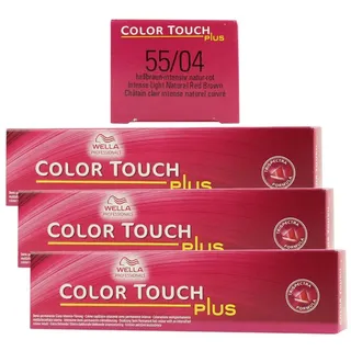 Color Touch Plus 55/04 hellbraun intensiv natur-rot 60 ml