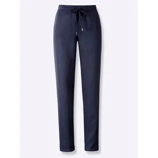 heine Leinenhose, blau