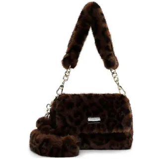 Tamaris Umhängetasche Handtasche Gerta Hand Bag With Flap Brown dunkelbraun