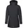 II Winterparka Damen Winterjacke Damen wasserdicht winddicht atmungsaktiv wattierte Outdoorjacke Damen mit PrimaLoft Isolierung Eco Finish in Schwarz Größe 40