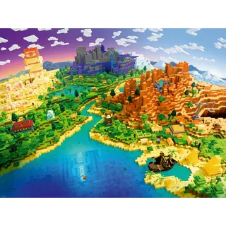 Ravensburger Puzzle World of Minecraft 12000433