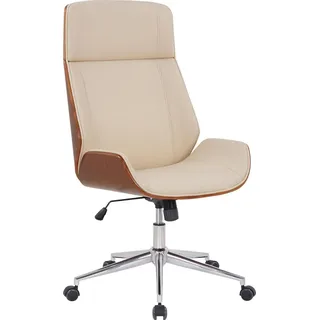 CLP Varel Kunstleder Walnuss/Creme