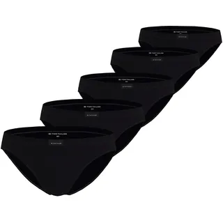 Tom Tailor Mini-Slip schwarz XL 5er Pack