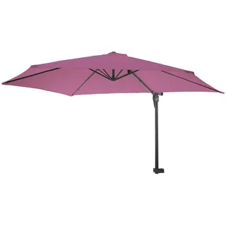 Mendler Casoria 300 x 300 cm Lila/Rosa/Rot/Weiß
