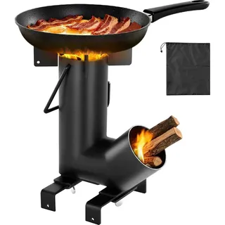 Vevor Raketenofen BBQ Rakete Holzofen