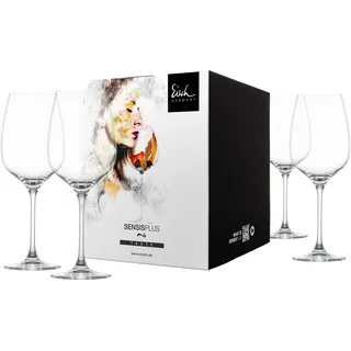 EISCH 4 Bordeauxgläser 500/21 im Geschenkkarton SUPERIOR SENSISPLUS 25006021 - Transparent