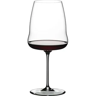 Riedel Vorteilsset 12 Glas WINEWINGS SYRAH SINGLE PACK 1234/41 und 4 EKM Living Trinkhalme aus Edelstahl