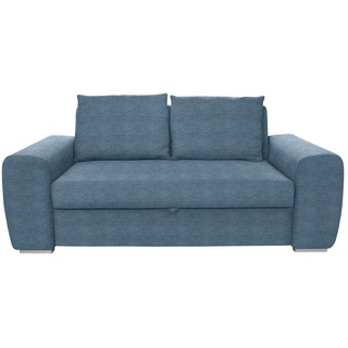 Hom`in SCHLAFSOFA Dunkelblau - 199x92x97 cm