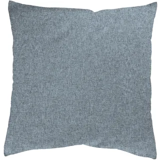 Kissenhülle HOME WOHNIDEEN "LUCIO" Gr. 1, blau (rauchblau), B:40cm L:40cm, Polyester, Polyester, Kissenbezüge, Kissenhülle