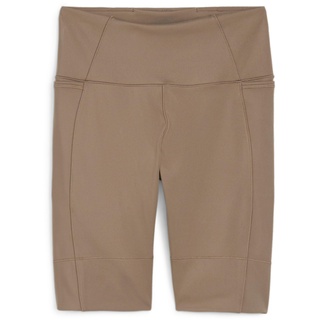 Puma STUDIO ULTRABARE HW 5" TIGHT SHORT, Unisex-Erwachsene Strumpfhose, Totally Taupe,