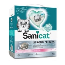Sanicat Strong Clumps Nisip pisici - 10 l (cca. 10 kg)