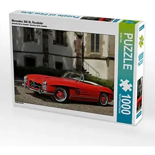 CALVENDO Puzzle Mercedes 300 SL Roadster 1000 Teile Puzzle quer | Lege-Größe cm Foto-Puzzle für glückliche Stunden