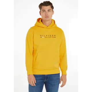 Tommy Hilfiger Hoodie »HILFIGER NEW YORK HOODY«, mit Kängurutasche TOMMY HILFIGER gelb