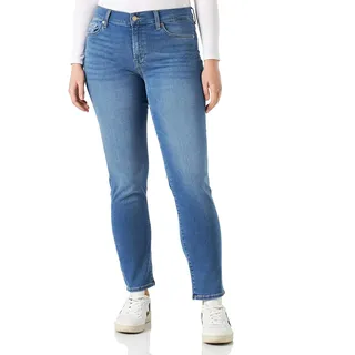 7 For All Mankind Damen Roxanne Bair Eco High Hopes Jeans, Light Blue, 31 EU