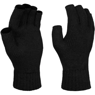 Regatta Unisex Fingerlose Handschuhe, Schwarz, Nicht zutreffend