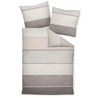 Janine Baumwoll-Satin Bettwäsche 31031-08 grau