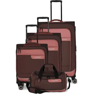 Travelite Viia Koffer-Set 4-tlg. frühlingsrose/rot/mehrfarbig