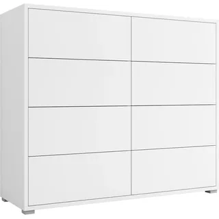 Mirjan24 Gesita 120 x 93 x 41 cm Weiß