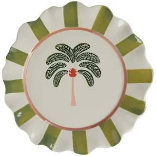 Butlers Teller Palacio 21 cm , Multicolor , Keramik , 2 cm , Dekoration, Dekoartikel, Dekoteller & -tabletts