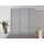 Schwebetürenschrank OTELI 203 x 210 x 62 cm Grau