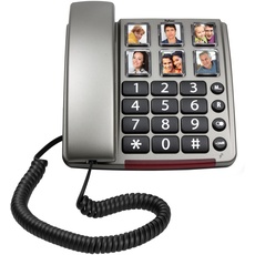 Bild TX-560 Telefon große Fototasten Schwarz
