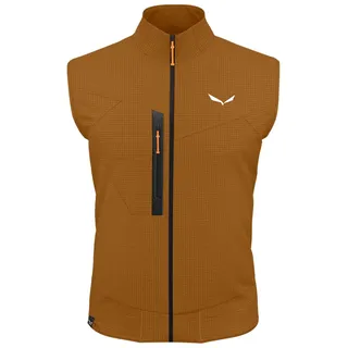 Salewa Wander-Weste Sorapis Softshell Durastretch gold/braun Herren