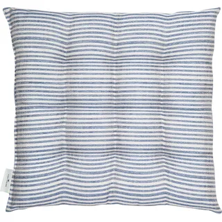 Tom Tailor Stuhlkissen Fresh Stripe 40 x 40 cm Blau