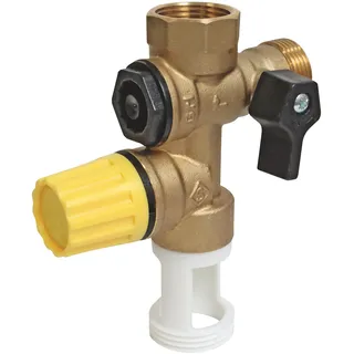 SOMATHERM FOR YOU - Sicherheitskonzernzentrale Teflon NC 20/27 (3/4 ‚‘) für hartes Wasser mit einem geraden Luft Wache