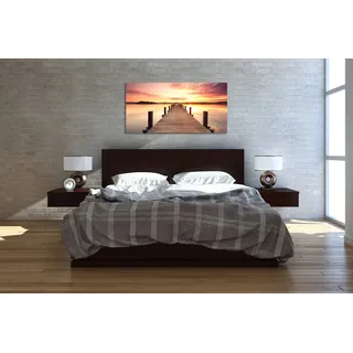 Homemania Bild, Holz, Baumwolle, Mehrfarbig