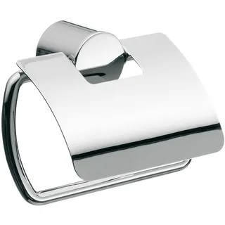 EMCO Rondo 2 Toilettenpapierhalter, mit Deckel, chrom, 450000100,