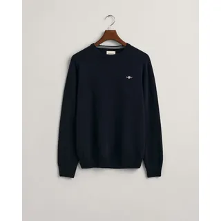 GANT Superfine Lambswool Pullover - Marine - L