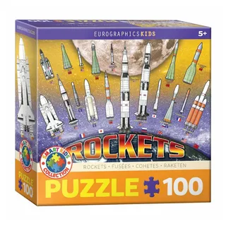 Eurographics 6100-1015 - Raketen , Puzzle, 100 Teile
