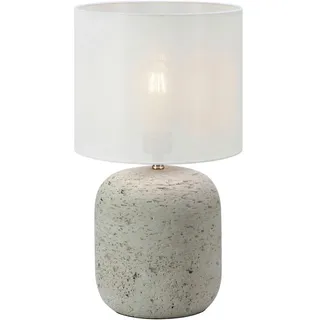 Markslöjd Tischleuchte , Hellgrau , Stein , rund , 44 cm , Lampen & Leuchten, Innenbeleuchtung, Tischlampen, Tischlampen