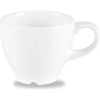 Churchill Alchemy Espresso Tasse, 8,25Cl, 24 Stück, Weiß, Rund - Weiß
