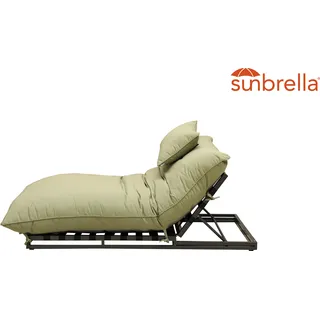 CLEMENTO Bona Promotion Loungeliege Aluminium/Sunbrella